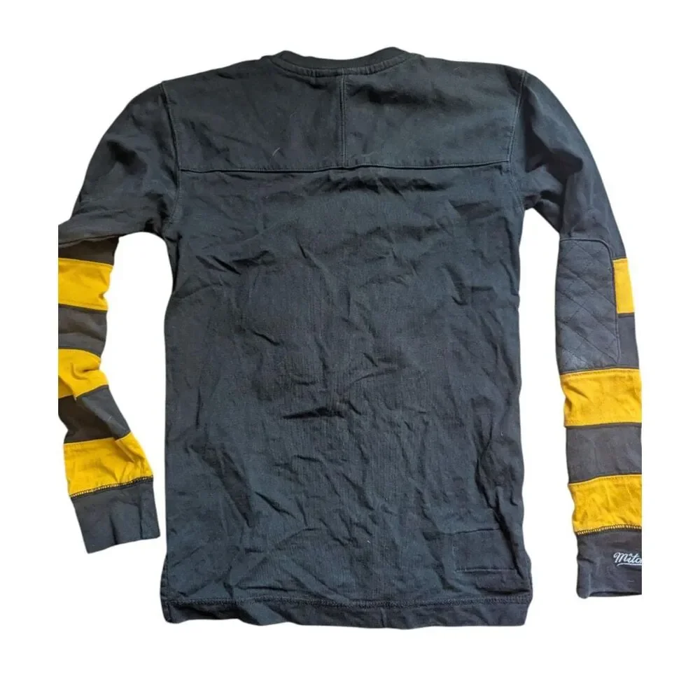 Mitchell & Ness Pittsburgh Steelers Vintage Style Long Sleeve Jersey S